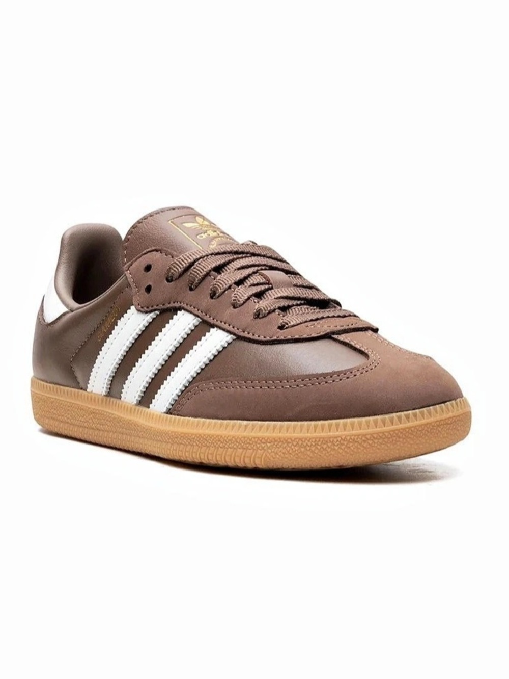 adidas Samba OG W Brown Leather Sneakers US 8.5 NWT